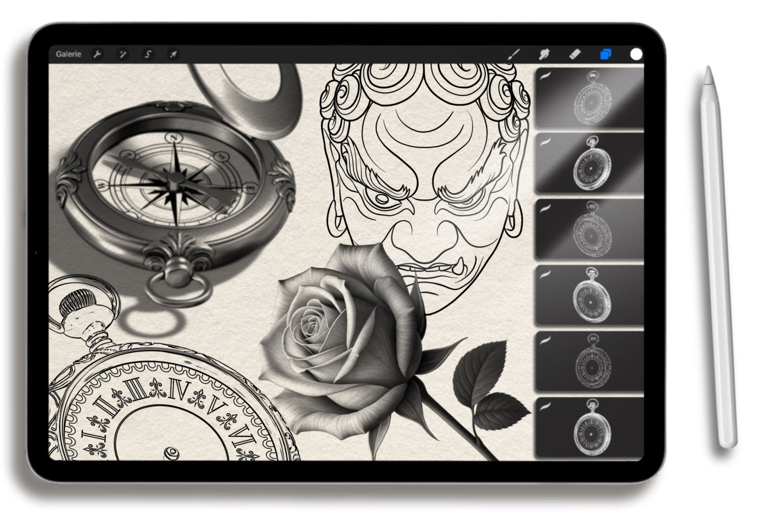 Procreate Stamp Brushes