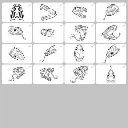 Ultimate Snake Kit • Procreate stamp brushes